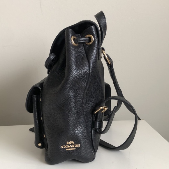 Coach Leather Backpack - Picture 4 of 10